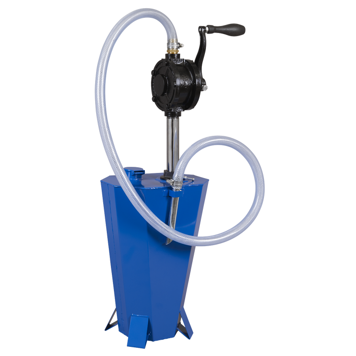 Sealey TP70 Gear Oil Pump with 10.5L Steel Reservoir - Made in UK, Ex-Showroom, Grade B, 6 Months Warranty
