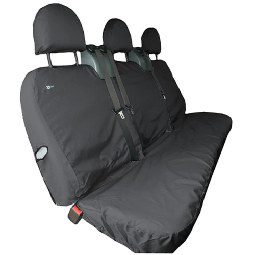 Seat Cover For Ford Transit Pre 2013 Third Row Bench Crew/Tourneo/Minibus - Black, Town & Country - TRCBLK