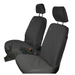 Seat Cover For Ford Transit Connect, Year 2002 - 2012, Front Set, Black, Town & Country - TRCONBLK