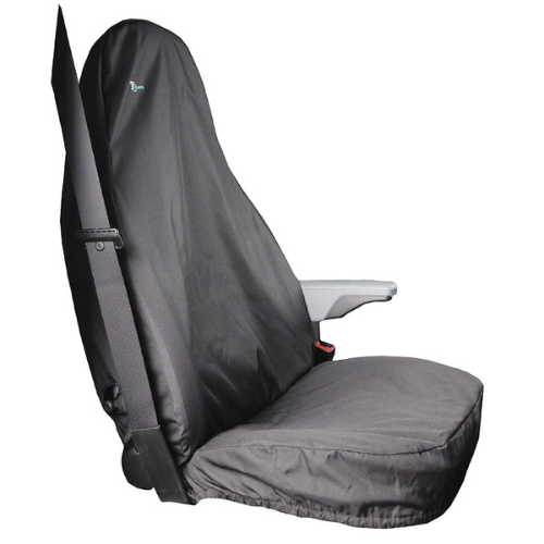 Seat Cover For Ford Transit, Pre-2013, Single Passenger Seat, Black, Town & Country - TRSBLK