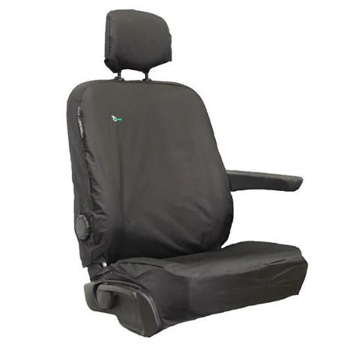 Seat Cover For Fiat Talento Combi, Driver Seat, Black, Town & Country - TV01BLK