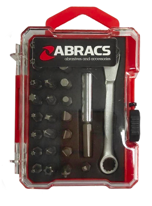 Abracs 29pc S/D Bit & Ratchet Set Pack of 1, TXSET29