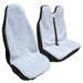 Van Driver & Dbl Psgr Seat Cover, Fluffy Sherpa Fleece - UN5048+UN6908 - Town & Country