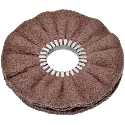 Osborn Folded Buff EKK D100mm, Non-Woven Density 100 with 10mm Bore - 8203100947