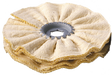 Osborn Folded Buff EKK D150mm, Sisal/Cloth with 20mm Bore and 14mm Adapter - 8203150944
