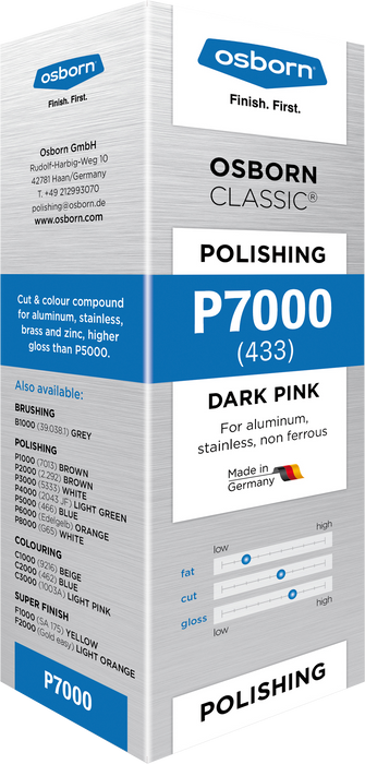 Osborn Classic Compound P7000, Classic Series (LBOX Packaging) - L779000433