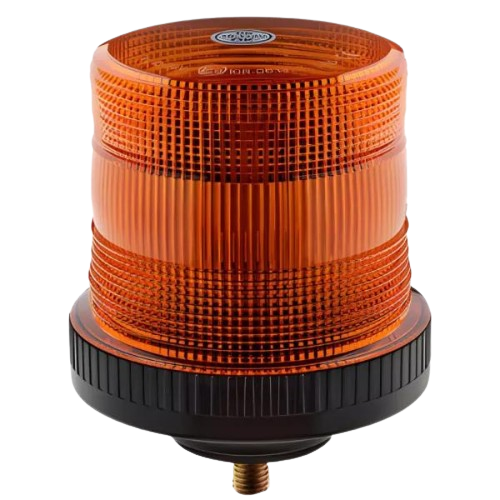 Beacon - Amber Lens, LED Compact, R65 Rated, 12-80V, Single Point Fixing, LAP Electrical - VLKB060