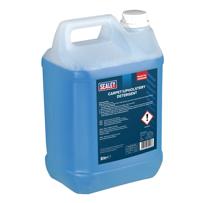 Sealey VMR925S Carpet/Upholstery Detergent 5L