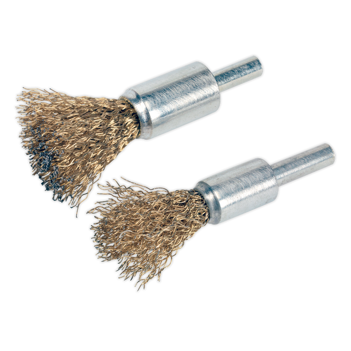 Sealey Decarbonising Brush - Set 2 Pcs, VS1801