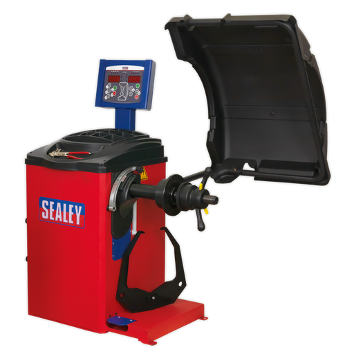 Sealey WB10 Wheel Balancer - Semi-Automatic, Re-Boxed, Grade A, 12 Months Warranty