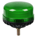 Sealey WB951LEDG Warning Beacon SMD LED 12/24V 12mm Bolt Fixing - Green