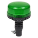 Sealey WB955LEDG Warning Beacon SMD LED 12/24V Flexible Spigot Fixing - Green