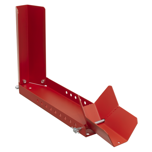 Sealey WCR02 Motorcycle Roll-in Wheel Clamp - Bolt Down, Ex-Showroom, Grade B, 6 Months Warranty