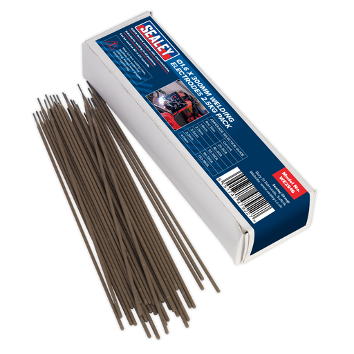 Welding Electrodes Ø1.6 x 300mm (2.5kg Pack), WE2516 Sealey