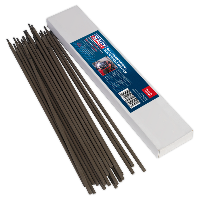 Welding Electrodes Ø4 x 350mm (2.5kg Pack), WE2540 Sealey