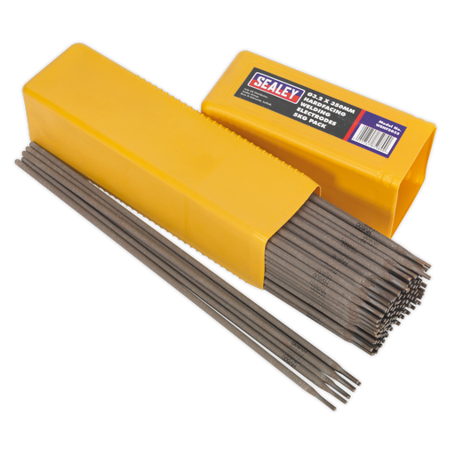 Welding Electrodes Hardfacing Ø3.2 x 350mm (5kg Pack), WEHF5032 Sealey