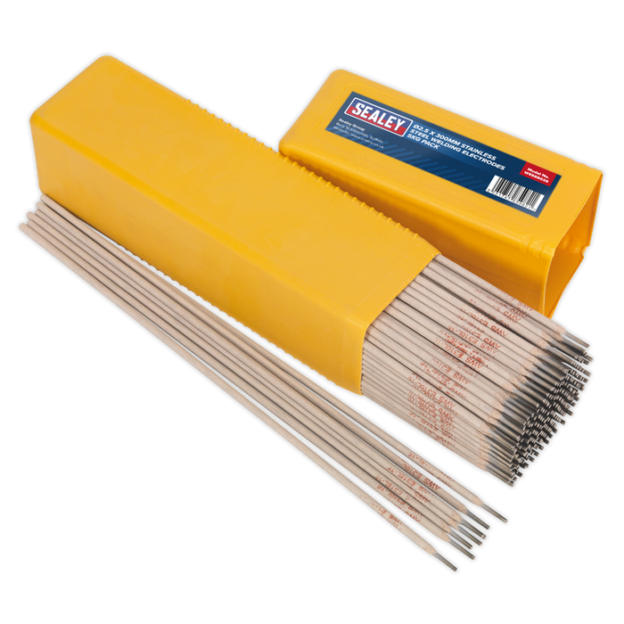 Welding Electrodes Stainless Steel Ø2.5 x 300mm (5kg Pack), WESS5025 Sealey