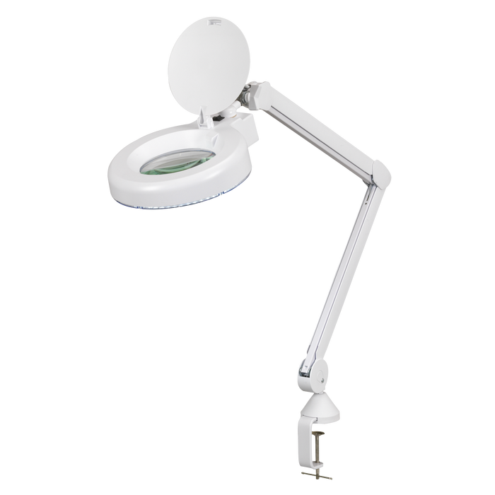 Sealey WL483D Bench Mounting Magnifying Work Light 48 SMD LED 230V