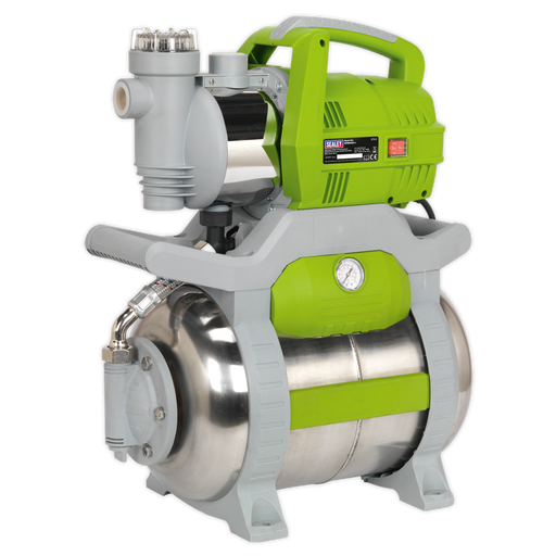 Sealey WPB062S Surface Mounting Booster Pump Stainless Steel 55L/min 230V, Refurbished, Grade C, 6 Months Warranty