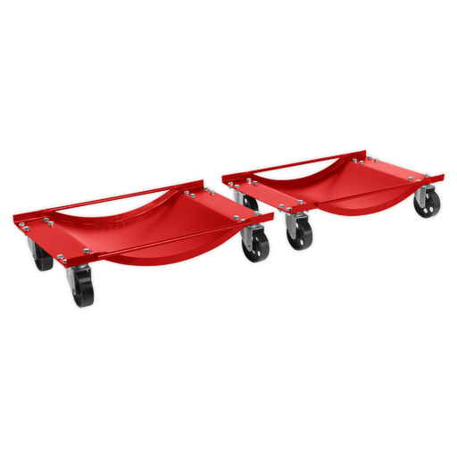Sealey WS454 Wheel Dolly Set 454kg Capacity, Re-Boxed, Grade A, 12 Months Warranty