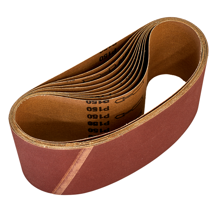 Sealey Sanding Belts, 100 x 620mm 150Grit- Pack of 10, WSB62150