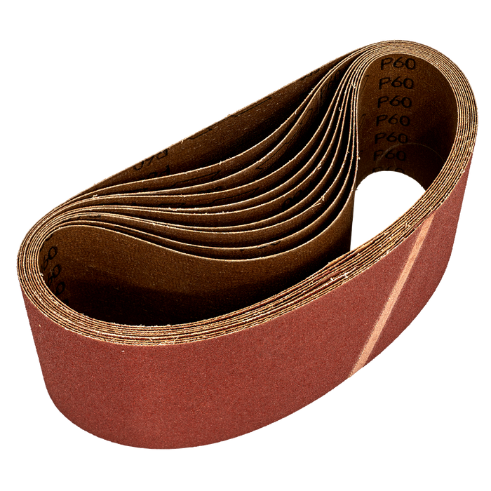 Sealey Sanding Belts, 100 x 620mm 60Grit - Pack of 10,WSB6260