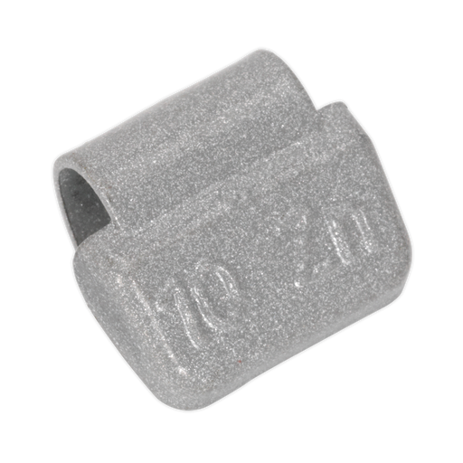 Sealey WWAH10 Wheel Weight 10g Hammer-On Plastic Coated Zinc for Alloy Wheels Pack of 100