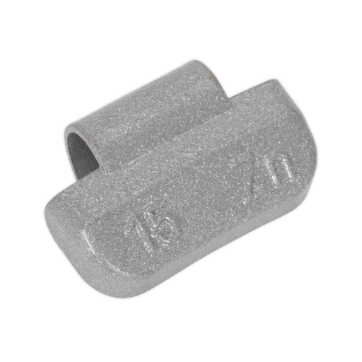 Sealey WWAH15 Wheel Weight 15g Hammer-On Plastic Coated Zinc for Alloy Wheels Pack of 100