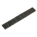 Sealey WWSA510B Wheel Weight 5 & 10g Adhesive Zinc Plated Steel Black Strip of 8 (4 x Each Weight) Pack of 50