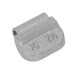 Sealey WWSH10 Wheel Weight 10g Hammer-On Zinc for Steel Wheels Pack of 100