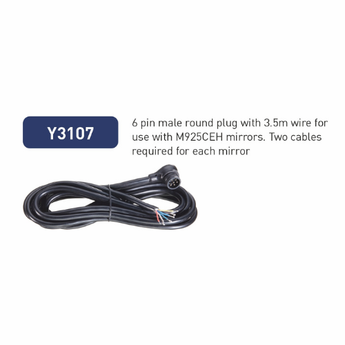 Ashtree 6 pin Male round plug for M925CEH, Y3107