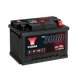 Yuasa YBX3075 12V 60Ah 550A SMF Battery, 3 Years Warranty