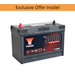 Yuasa YBX3641 12V 110Ah 925A Super Heavy Duty SMF Commercial Vehicle Battery, 2 Years Warranty