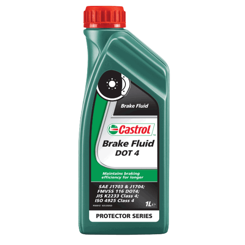 Castrol - Brake Fluid DOT 4, Brake Fluid - 12 x 1 Litre