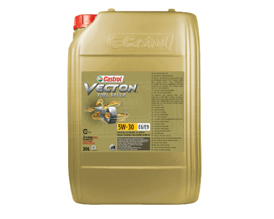 Castrol - Vecton Fuel Saver 5W-30 E6/E9, HD Engine Oil - 20 Litre
