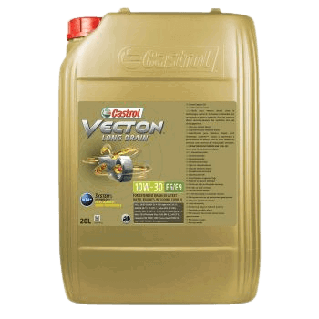 Castrol - Vecton Long Drain 10W-30 E6/E9, HD Engine Oil - 20 Litre
