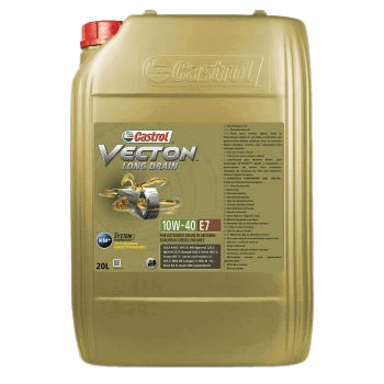 Castrol - Vecton Long Drain 10W-40 E7, HD Engine Oil - 20 Litre