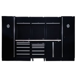 Draper 04402 Bunker Modular Storage Combo with Stainless Steel Worktop (16 Piece)