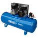 Draper 55304 STATIONARY BELT-DRIVEN AIR COMPRESSOR, 150L, 2.2KW, Ex-Showroom, Grade B, 12 Months Warranty