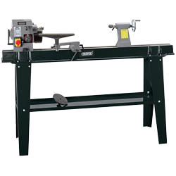 Draper 60990 Variable Speed Wood Lathe with Digital Display, 750W, Ex-Showroom, Grade B, 12 Months Warranty