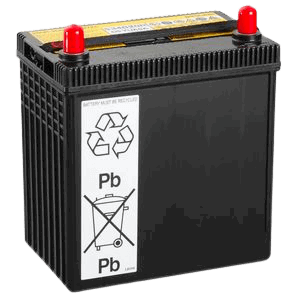 Yuasa HJ-S34B20R AUXILIARY CAR BATTERY 12V 35AH, 1 Year Warranty