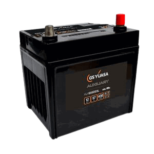 Yuasa HJ-S55D23L AUXILIARY CAR BATTERY 12V 57AH, 1 Year Warranty