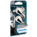 Philips 581 Silver Vision (Amber) 12V 21W PY21W Indicator Bayonet Bulbs (Pair)