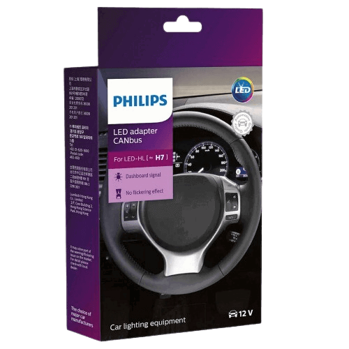 Philips H7 LED Resistor Kit for Canbus Error Removal (Pair)