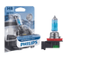 Philips H8 WhiteVision Ultra 12V 55W Halogen Bulb (Single)