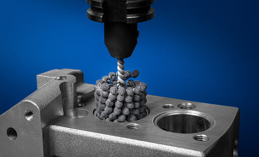 Osborn Bore Brush D41mm, 200mm Length, Silicon Carbide Grit 180 with 5mm Shank - 9828036341