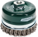 Osborn Cup Brush D100mm, Knotted Stainless Steel Wire 0.50mm, M14 Thread - 0002608354