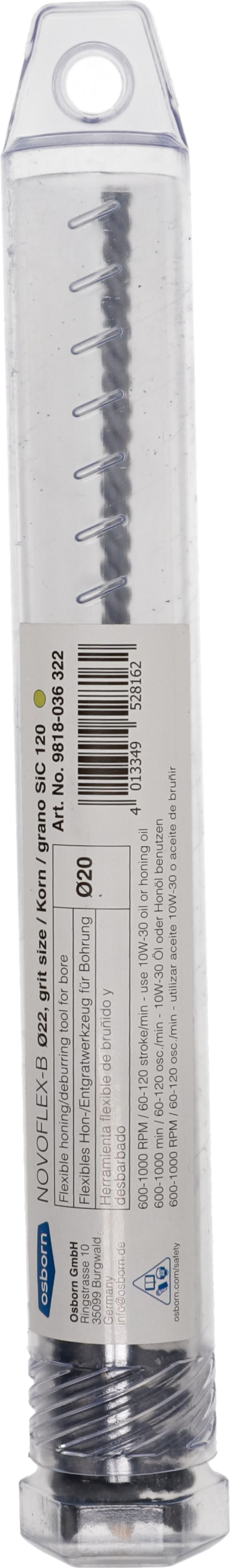 Osborn Novoflex-B20 D22x70x200 S4,6 SIC grit 120