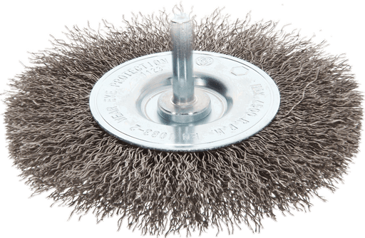 Osborn Wheel Brush D100x12 S6 crimped stainless steel wire 0,30 T22
