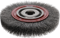 Osborn Wheel Brush D200mm, Crimped Steel Wire 0.30mm with Adapter - 9902566162